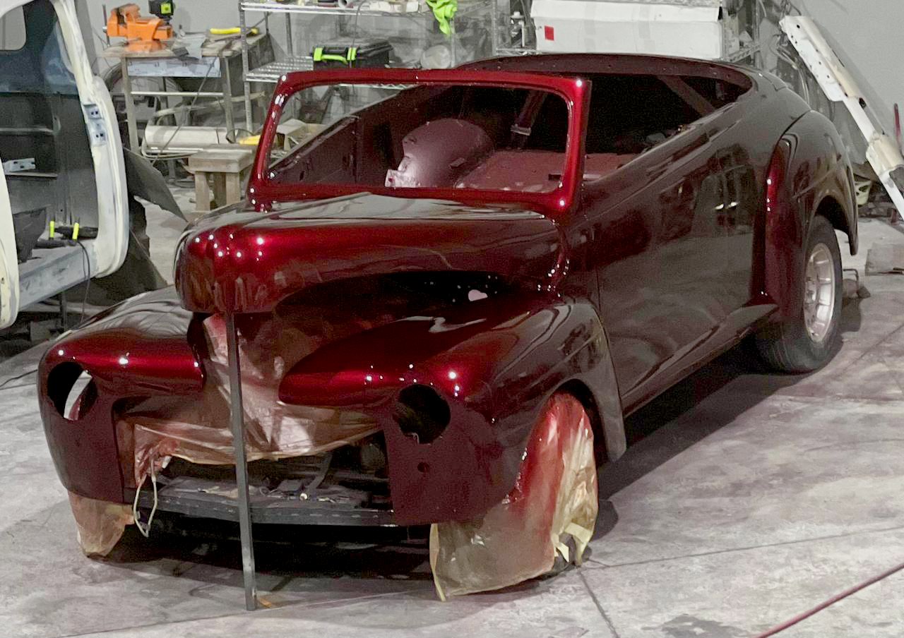 Ford Delux pintado